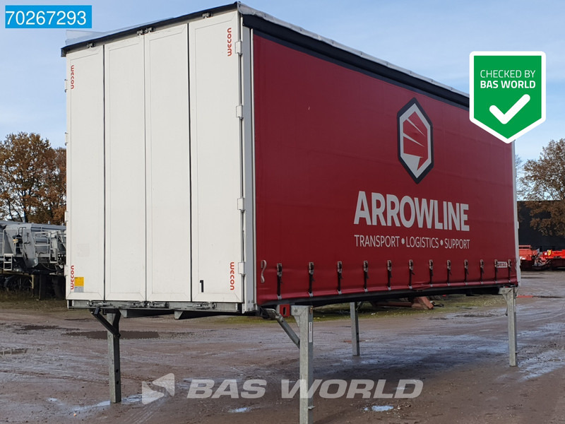 Wecon WPR 715 SG 6X2 Durchladesysteem 20FT / BDF / Wecon - Plachtová nástavba: obrázek 1 Wecon WPR 715 SG 6X2 Durchladesysteem 20FT / BDF / Wecon - Plachtová nástavba: obrázek 1