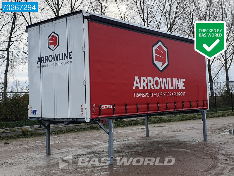 Wecon WPR 715 SG 6X2 Durchladesysteem 20FT / BDF / Wecon - Plachtová nástavba: obrázek 1 Wecon WPR 715 SG 6X2 Durchladesysteem 20FT / BDF / Wecon - Plachtová nástavba: obrázek 1