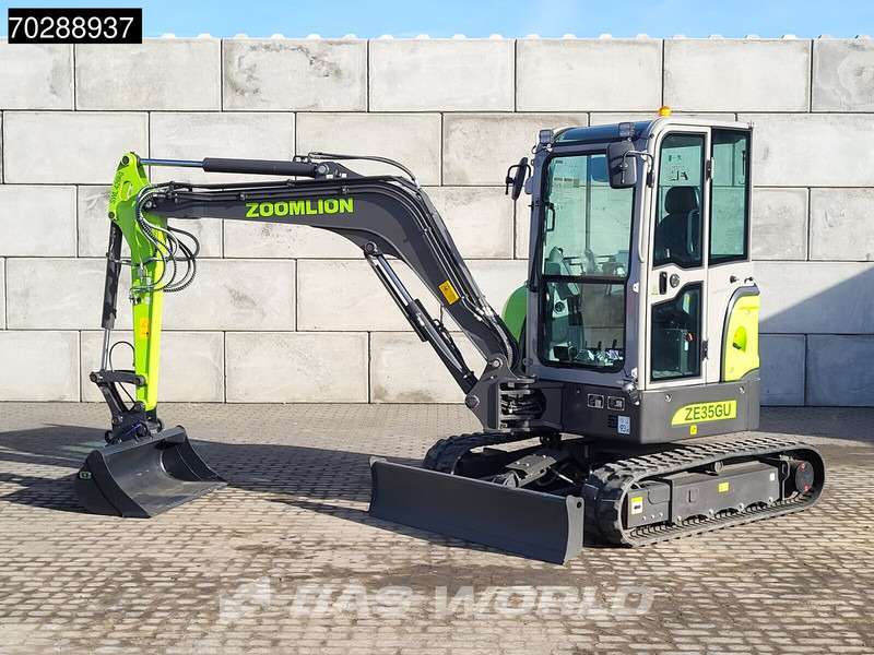 Zoomlion ZE35 GU FACTORY WARRANTY - CW/3 BUCKETS- CE CERTIFIED - Mini rýpadlo: obrázek 3 Zoomlion ZE35 GU FACTORY WARRANTY - CW/3 BUCKETS- CE CERTIFIED - Mini rýpadlo: obrázek 3