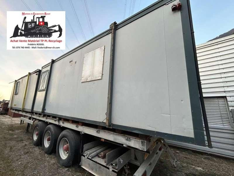 15 M2 - Lot de 2 avec remorque (départ Suisse) - Obytná buňka: obrázek 1 15 M2 - Lot de 2 avec remorque (départ Suisse) - Obytná buňka: obrázek 1