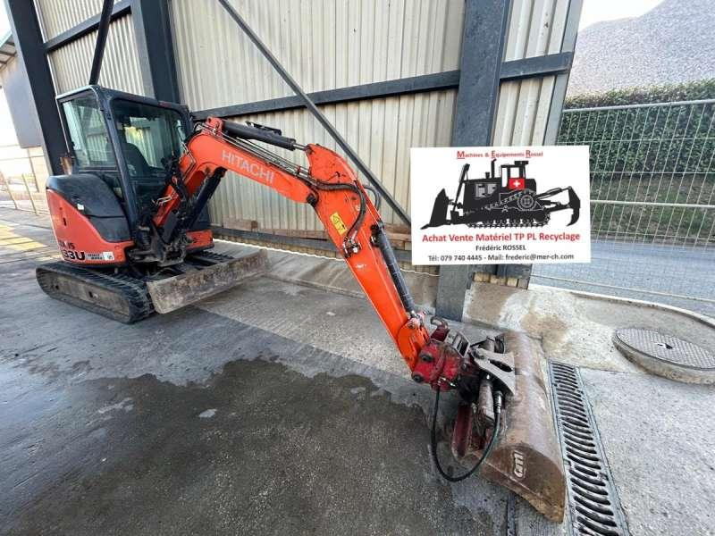 Hitachi ZX33U-5A CLR - Mini rýpadlo: obrázek 1 Hitachi ZX33U-5A CLR - Mini rýpadlo: obrázek 1