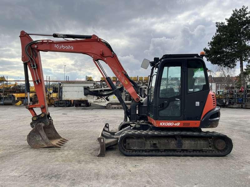 Kubota KX080-4A - Pásové rýpadlo: obrázek 4 Kubota KX080-4A - Pásové rýpadlo: obrázek 4