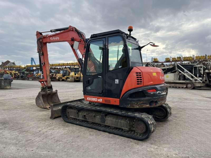 Kubota KX080-4A - Pásové rýpadlo: obrázek 5 Kubota KX080-4A - Pásové rýpadlo: obrázek 5