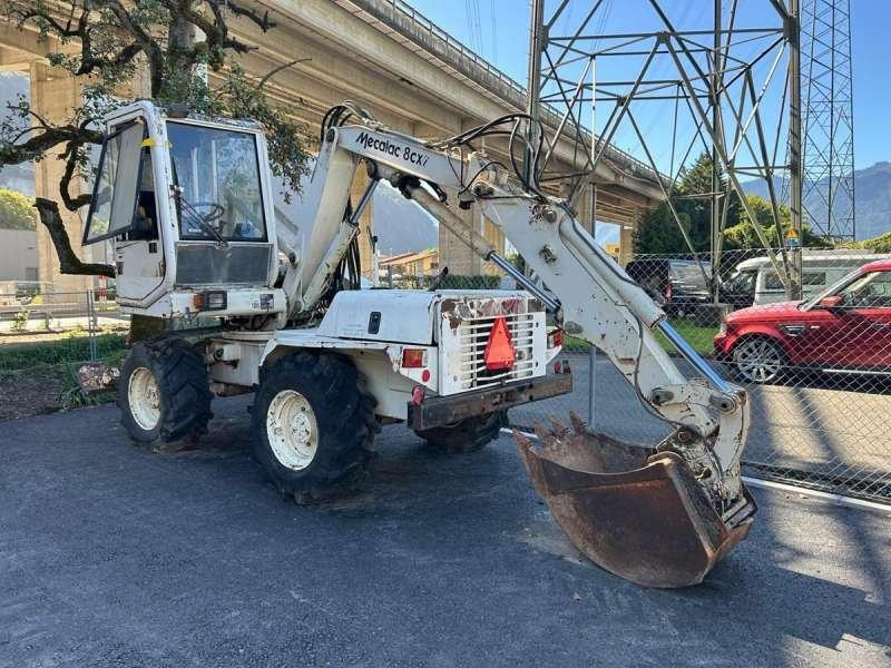 Mecalac 8CXI - Kolesové rýpadlo: obrázek 3 Mecalac 8CXI - Kolesové rýpadlo: obrázek 3