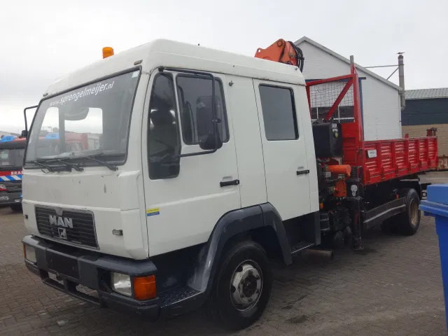 MAN 12.224 DC,8,5 TON ATLAS KRAAN,KIPPER,MANUAL POMP - Sklápěč, Auto s hydraulickou rukou: obrázek 5 MAN 12.224 DC,8,5 TON ATLAS KRAAN,KIPPER,MANUAL POMP - Sklápěč, Auto s hydraulickou rukou: obrázek 5