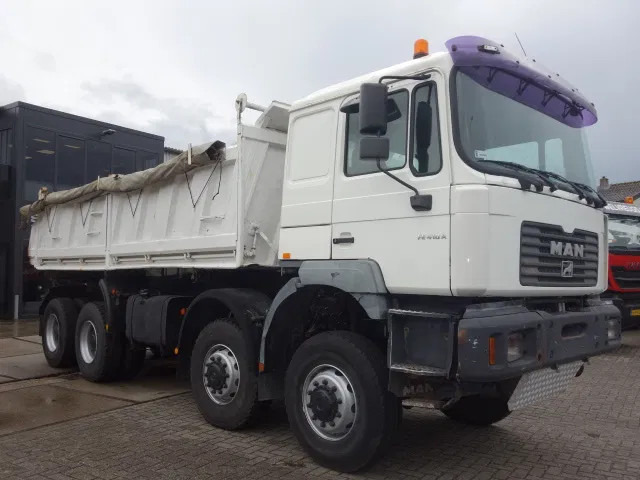 MAN FE410 PK 8X8 MEILLER KIPPER,MANUALFEULPUMP - Sklápěč: obrázek 4 MAN FE410 PK 8X8 MEILLER KIPPER,MANUALFEULPUMP - Sklápěč: obrázek 4