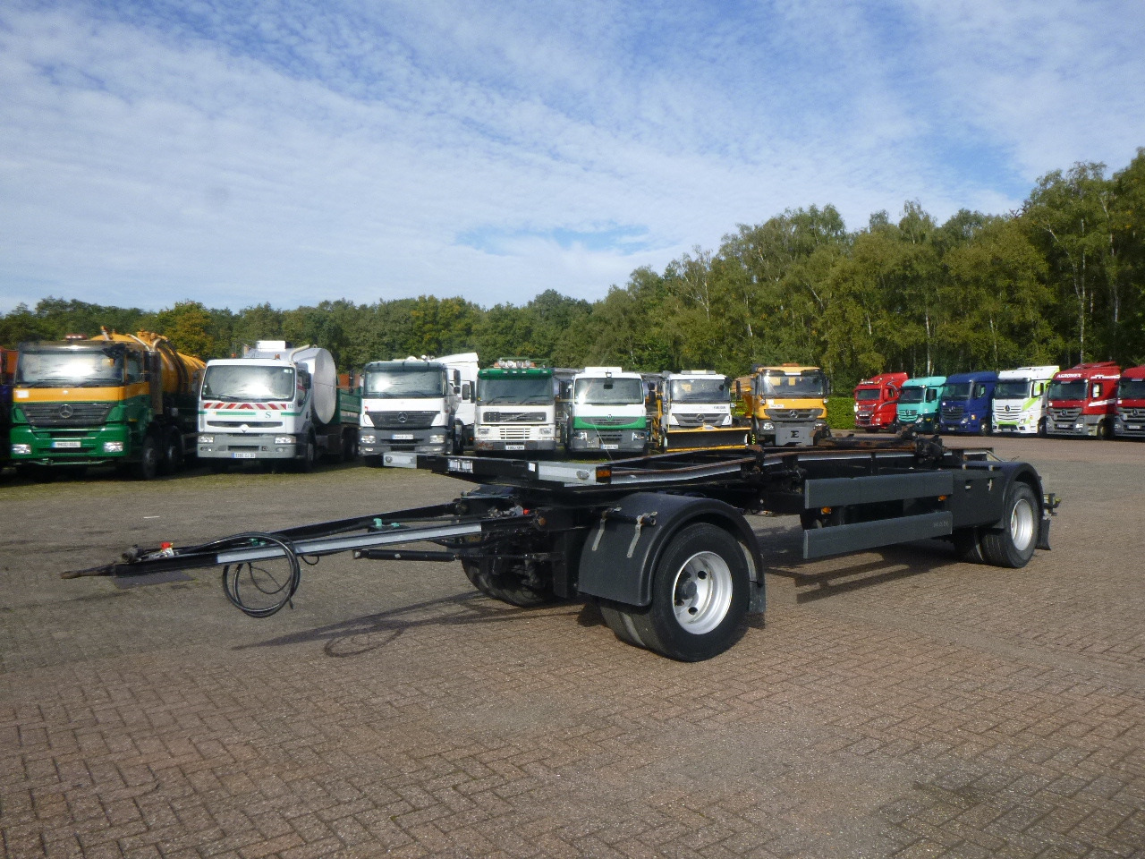 Hákový/ Ramenový nosič přívěs AJK Hydrolift Hook lift drawbar trailer: obrázek 1