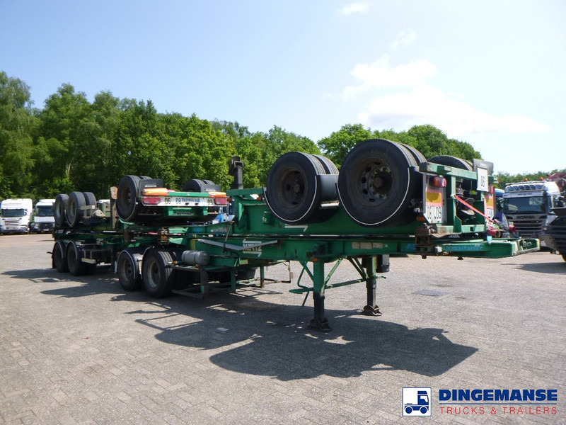 ASCA Stack 4 x container trailer + dolly 20-30-40-45 ft - Kontejnérový podvozek/ Výměnná nástavba: obrázek 2 ASCA Stack 4 x container trailer + dolly 20-30-40-45 ft - Kontejnérový podvozek/ Výměnná nástavba: obrázek 2