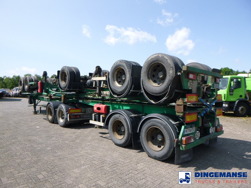 ASCA Stack 4 x container trailer + dolly 20-30-40-45 ft - Kontejnérový podvozek/ Výměnná nástavba: obrázek 3 ASCA Stack 4 x container trailer + dolly 20-30-40-45 ft - Kontejnérový podvozek/ Výměnná nástavba: obrázek 3
