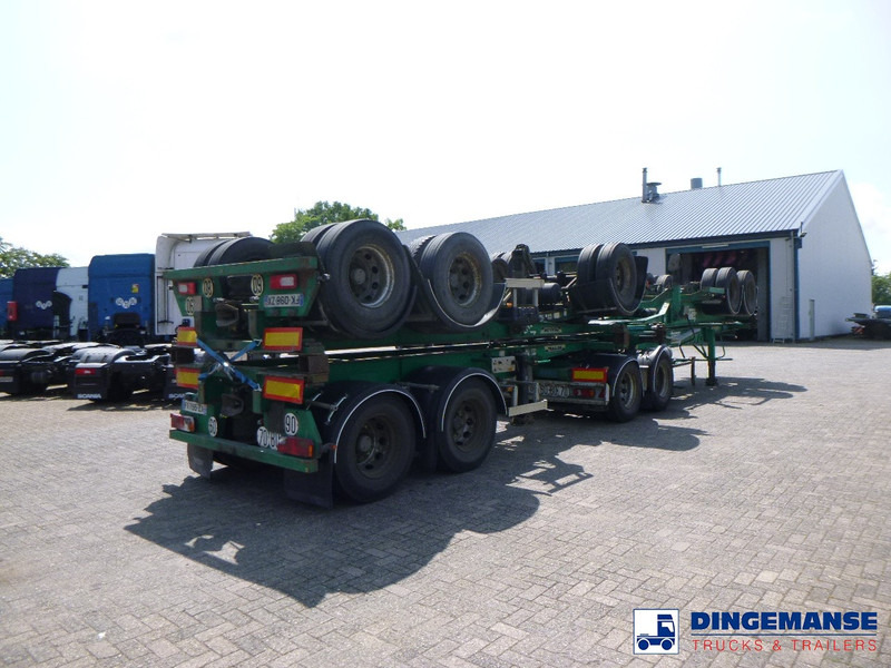 ASCA Stack 4 x container trailer + dolly 20-30-40-45 ft - Kontejnérový podvozek/ Výměnná nástavba: obrázek 4 ASCA Stack 4 x container trailer + dolly 20-30-40-45 ft - Kontejnérový podvozek/ Výměnná nástavba: obrázek 4