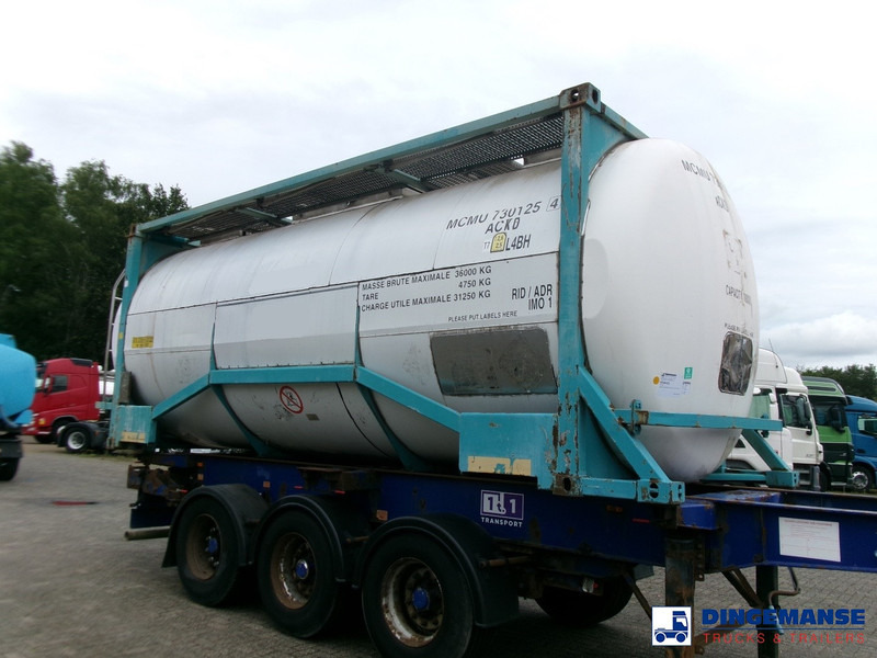 BSLT Chemical tank container inox L4BH / 20 ft / 30 m3 / IMO 1 - Skladovací nádrž: obrázek 2 BSLT Chemical tank container inox L4BH / 20 ft / 30 m3 / IMO 1 - Skladovací nádrž: obrázek 2