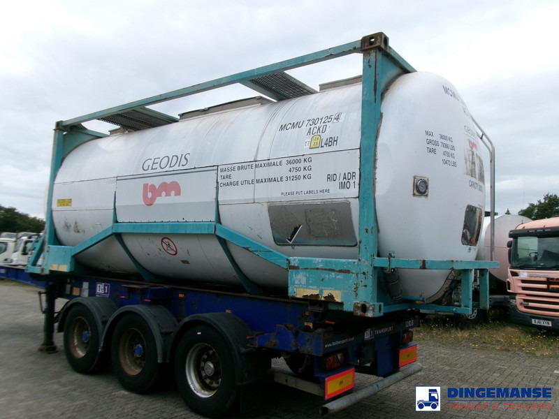 BSLT Chemical tank container inox L4BH / 20 ft / 30 m3 / IMO 1 - Skladovací nádrž: obrázek 4 BSLT Chemical tank container inox L4BH / 20 ft / 30 m3 / IMO 1 - Skladovací nádrž: obrázek 4