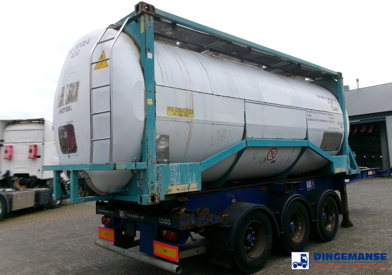 BSLT Chemical tank container inox L4BH / 20 ft / 30 m3 / IMO 1 - Skladovací nádrž: obrázek 3 BSLT Chemical tank container inox L4BH / 20 ft / 30 m3 / IMO 1 - Skladovací nádrž: obrázek 3