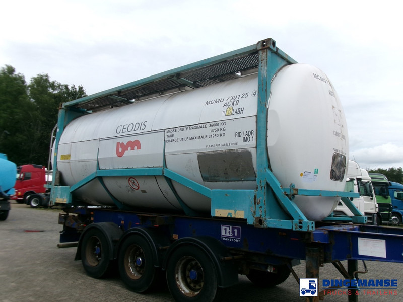 BSLT Chemical tank container inox L4BH / 20 ft / 30 m3 / IMO 1 - Skladovací nádrž: obrázek 2 BSLT Chemical tank container inox L4BH / 20 ft / 30 m3 / IMO 1 - Skladovací nádrž: obrázek 2
