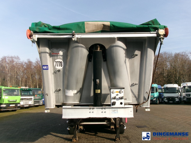 Sklápěcí návěs Benalu Tipper trailer alu 22 m3 + tarpaulin: obrázek 6
