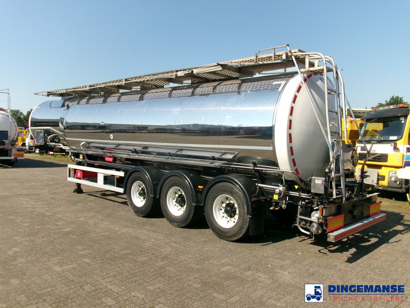 Clayton Chemical tank inox 33 m3 / 1 comp + pump - Cisternový návěs: obrázek 3 Clayton Chemical tank inox 33 m3 / 1 comp + pump - Cisternový návěs: obrázek 3