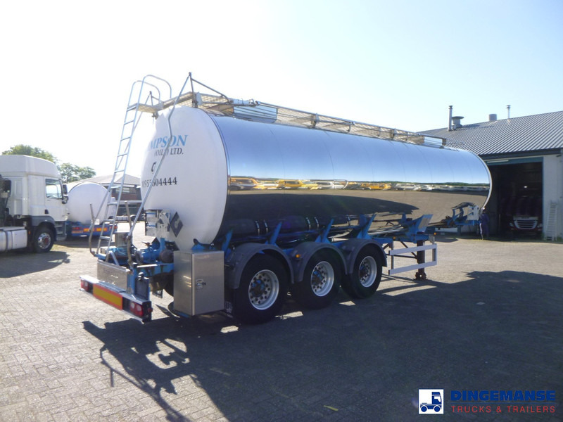 Clayton Chemical tank inox L4BN 37.5 m3 / 1 comp - Cisternový návěs: obrázek 4 Clayton Chemical tank inox L4BN 37.5 m3 / 1 comp - Cisternový návěs: obrázek 4