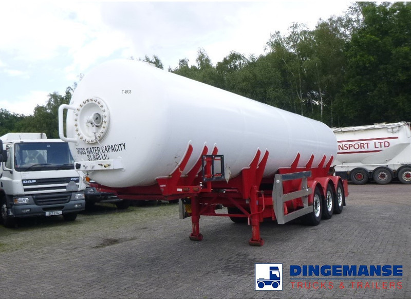 Clayton Gas tank steel 31.8 m3 (low pressure 10 bar) - Cisternový návěs: obrázek 1 Clayton Gas tank steel 31.8 m3 (low pressure 10 bar) - Cisternový návěs: obrázek 1