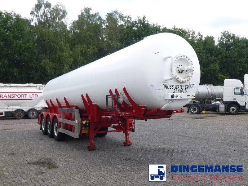 Clayton Gas tank steel 31.8 m3 (low pressure 10 bar) - Cisternový návěs: obrázek 2 Clayton Gas tank steel 31.8 m3 (low pressure 10 bar) - Cisternový návěs: obrázek 2