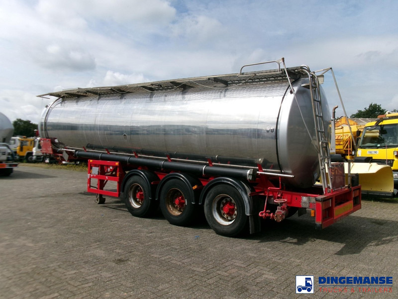 Crane Fruehauf Chemical ACID tank inox 30 m3 / 1 comp - Cisternový návěs: obrázek 4 Crane Fruehauf Chemical ACID tank inox 30 m3 / 1 comp - Cisternový návěs: obrázek 4