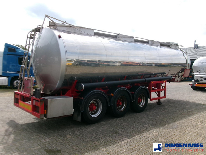 Crane Fruehauf Chemical ACID tank inox 30 m3 / 1 comp - Cisternový návěs: obrázek 3 Crane Fruehauf Chemical ACID tank inox 30 m3 / 1 comp - Cisternový návěs: obrázek 3