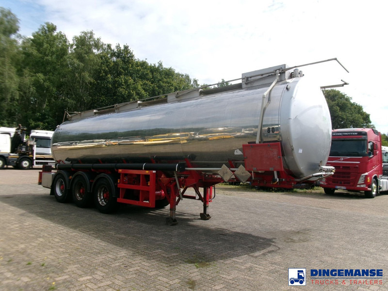 Crane Fruehauf Chemical ACID tank inox 30 m3 / 1 comp - Cisternový návěs: obrázek 2 Crane Fruehauf Chemical ACID tank inox 30 m3 / 1 comp - Cisternový návěs: obrázek 2