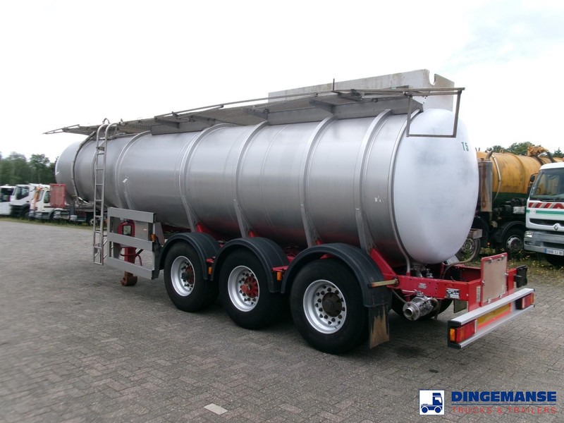 Crane Fruehauf Chemical tank inox 22.5 m3 / 1 comp - Cisternový návěs: obrázek 3 Crane Fruehauf Chemical tank inox 22.5 m3 / 1 comp - Cisternový návěs: obrázek 3