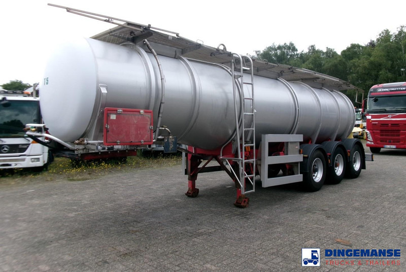 Crane Fruehauf Chemical tank inox 22.5 m3 / 1 comp - Cisternový návěs: obrázek 1 Crane Fruehauf Chemical tank inox 22.5 m3 / 1 comp - Cisternový návěs: obrázek 1