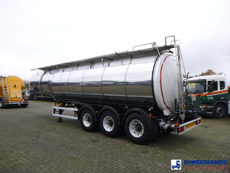 Crane Fruehauf Chemical tank inox 32.8 m3 / 1 comp - Cisternový návěs: obrázek 3 Crane Fruehauf Chemical tank inox 32.8 m3 / 1 comp - Cisternový návěs: obrázek 3