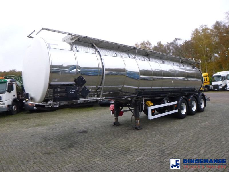 Crane Fruehauf Chemical tank inox 32.8 m3 / 1 comp - Cisternový návěs: obrázek 1 Crane Fruehauf Chemical tank inox 32.8 m3 / 1 comp - Cisternový návěs: obrázek 1