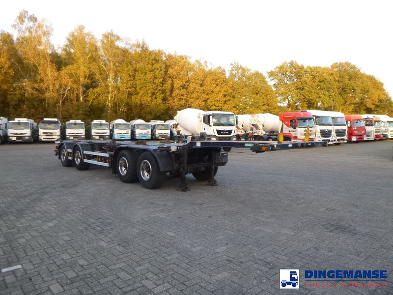D-Tec 4-axle container combi trailer (2 + 2 axles) - Kontejnérový podvozek/ Výměnná nástavba: obrázek 2 D-Tec 4-axle container combi trailer (2 + 2 axles) - Kontejnérový podvozek/ Výměnná nástavba: obrázek 2