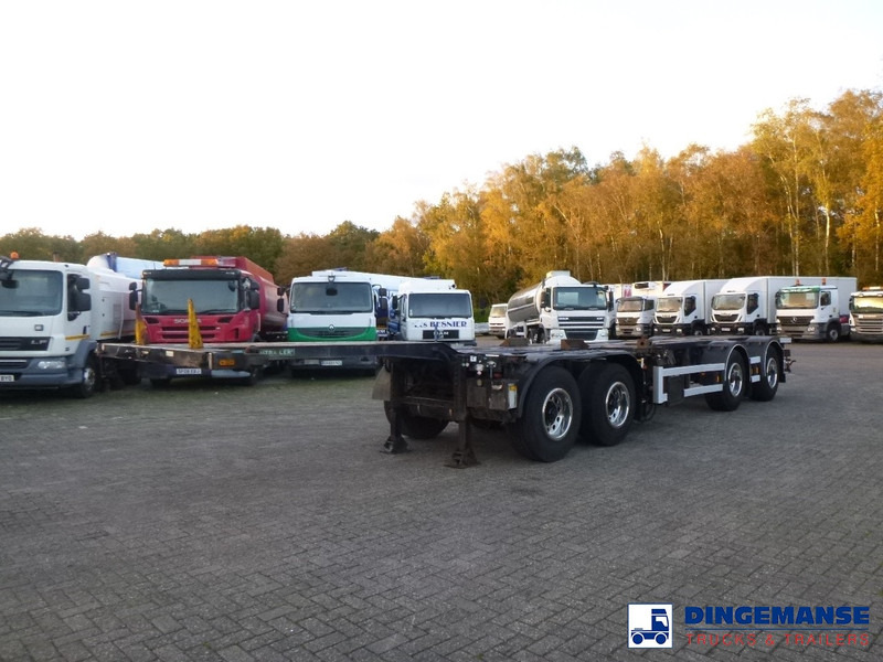 D-Tec 4-axle container combi trailer (2 + 2 axles) - Kontejnérový podvozek/ Výměnná nástavba: obrázek 1 D-Tec 4-axle container combi trailer (2 + 2 axles) - Kontejnérový podvozek/ Výměnná nástavba: obrázek 1