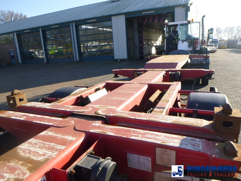Kontejnerovy návěs/ Výměnná nástavba D-Tec 4-axle container combi trailer (3 + 1 axles) 20-30-40-45 ft: obrázek 7