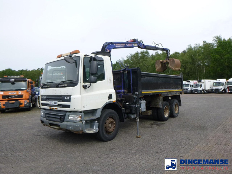 DAF CF 75.310 6x4 RHD tipper + HMF 1144 K-1 + grapple - Auto s hydraulickou rukou: obrázek 5 DAF CF 75.310 6x4 RHD tipper + HMF 1144 K-1 + grapple - Auto s hydraulickou rukou: obrázek 5