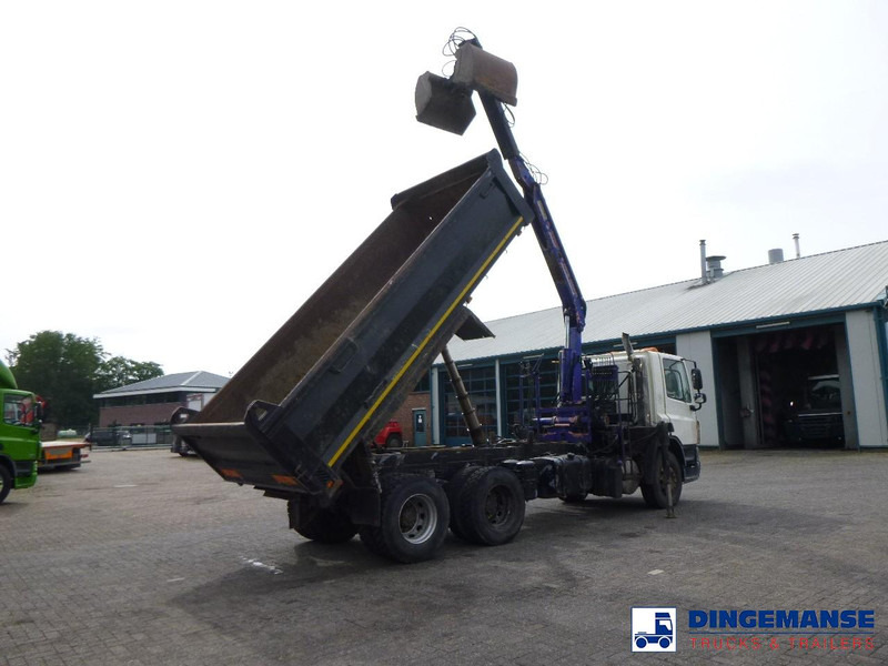 DAF CF 75.310 6x4 RHD tipper + HMF 1144 K-1 + grapple - Auto s hydraulickou rukou: obrázek 4 DAF CF 75.310 6x4 RHD tipper + HMF 1144 K-1 + grapple - Auto s hydraulickou rukou: obrázek 4