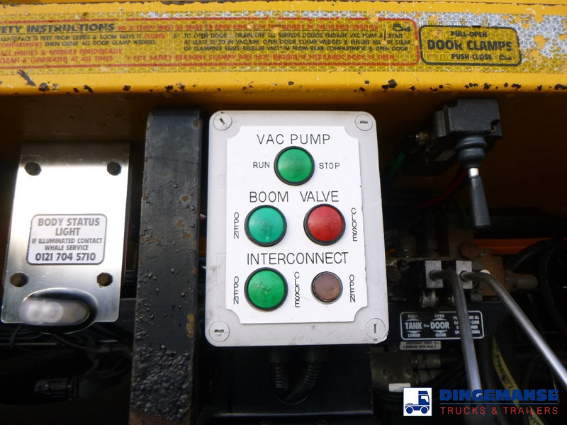 Čistič odpadových jam DAF LF 55.220 4X2 RHD Whale vacuum tank 8.1 m3: obrázek 9