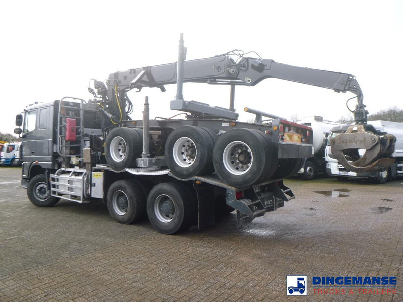 DAF XF 105.510 6x4 + Loglift F281S83 crane / timber truck + dolly - Auto s hydraulickou rukou: obrázek 5 DAF XF 105.510 6x4 + Loglift F281S83 crane / timber truck + dolly - Auto s hydraulickou rukou: obrázek 5