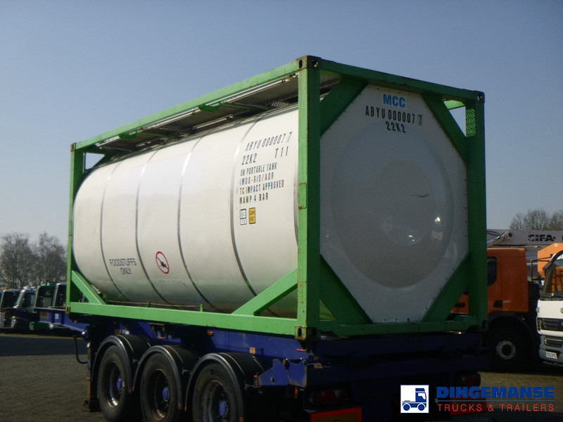 Danteco Food tank container inox 20 ft / 25 m3 / 1 comp - Skladovací nádrž: obrázek 3 Danteco Food tank container inox 20 ft / 25 m3 / 1 comp - Skladovací nádrž: obrázek 3