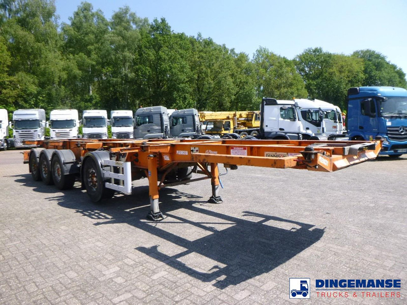 Dennison 4-axle container combi trailer (3 + 1 axles) 20-30-40-45 ft - Kontejnerovy návěs/ Výměnná nástavba: obrázek 2 Dennison 4-axle container combi trailer (3 + 1 axles) 20-30-40-45 ft - Kontejnerovy návěs/ Výměnná nástavba: obrázek 2