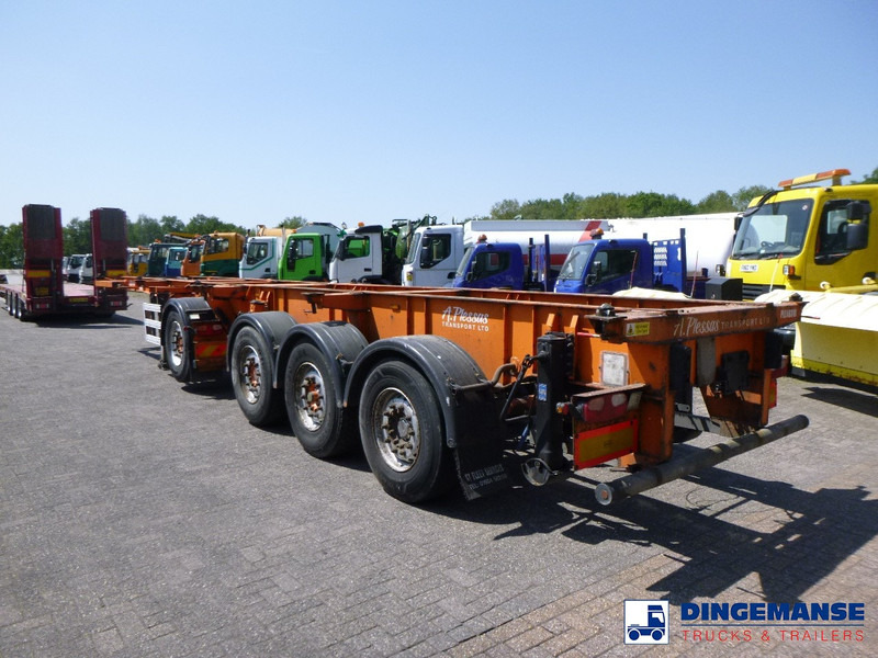 Dennison 4-axle container combi trailer (3 + 1 axles) 20-30-40-45 ft - Kontejnerovy návěs/ Výměnná nástavba: obrázek 3 Dennison 4-axle container combi trailer (3 + 1 axles) 20-30-40-45 ft - Kontejnerovy návěs/ Výměnná nástavba: obrázek 3