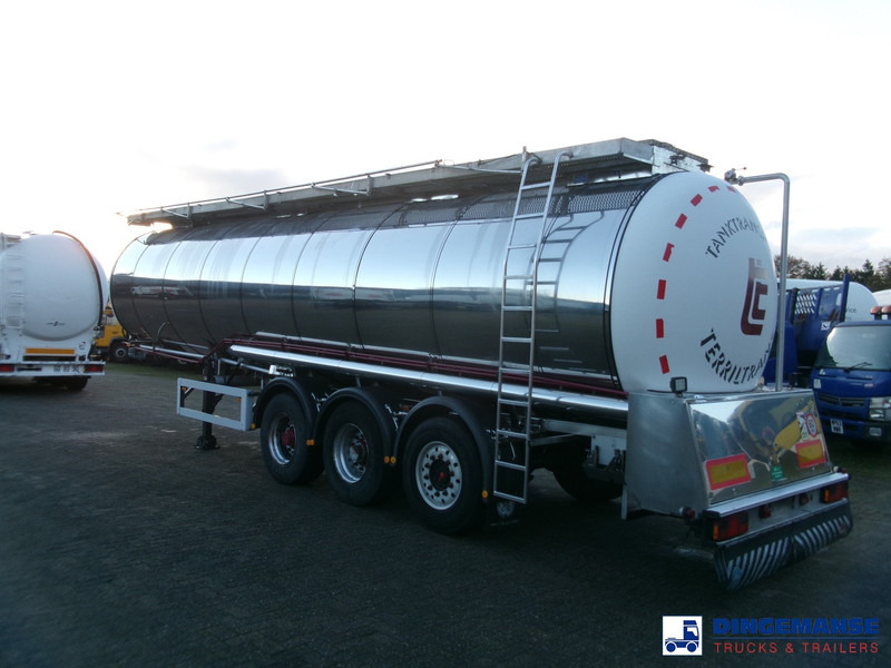 Feldbinder Chemical tank inox 33.5 m3 / 1 comp + pump - Cisternový návěs: obrázek 3 Feldbinder Chemical tank inox 33.5 m3 / 1 comp + pump - Cisternový návěs: obrázek 3