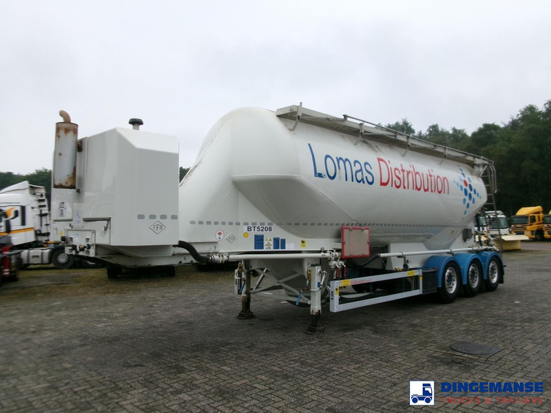 Feldbinder Powder tank alu 40 m3 / 1 comp + compressor - Cisternový návěs: obrázek 1 Feldbinder Powder tank alu 40 m3 / 1 comp + compressor - Cisternový návěs: obrázek 1