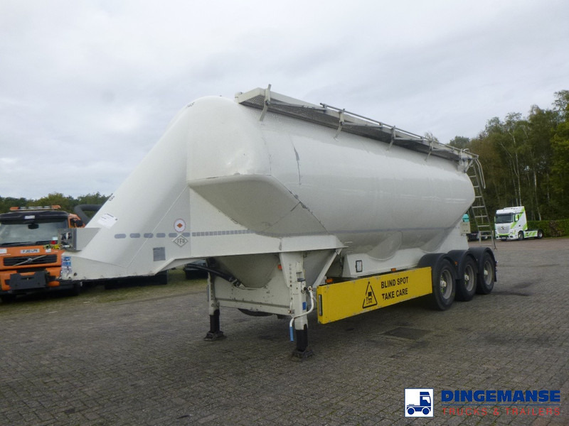 Feldbinder Powder tank alu 40 m3 / 1 comp + compressor - Cisternový návěs: obrázek 1 Feldbinder Powder tank alu 40 m3 / 1 comp + compressor - Cisternový návěs: obrázek 1