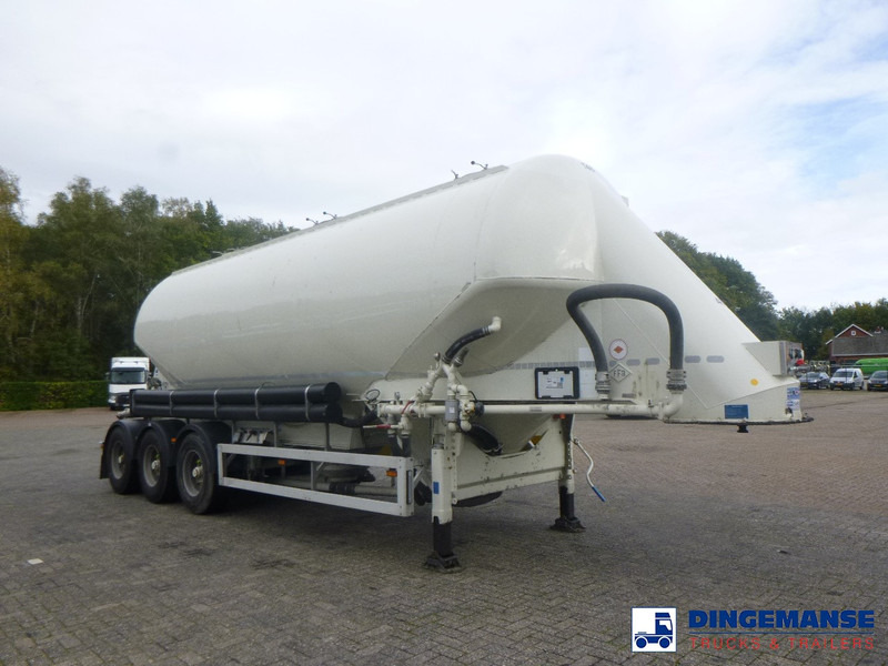 Feldbinder Powder tank alu 40 m3 / 1 comp + compressor - Cisternový návěs: obrázek 2 Feldbinder Powder tank alu 40 m3 / 1 comp + compressor - Cisternový návěs: obrázek 2