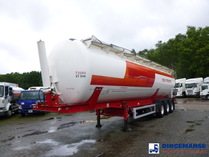 Feldbinder Powder tank alu 60 m3 (tipping) - Cisternový návěs: obrázek 1 Feldbinder Powder tank alu 60 m3 (tipping) - Cisternový návěs: obrázek 1