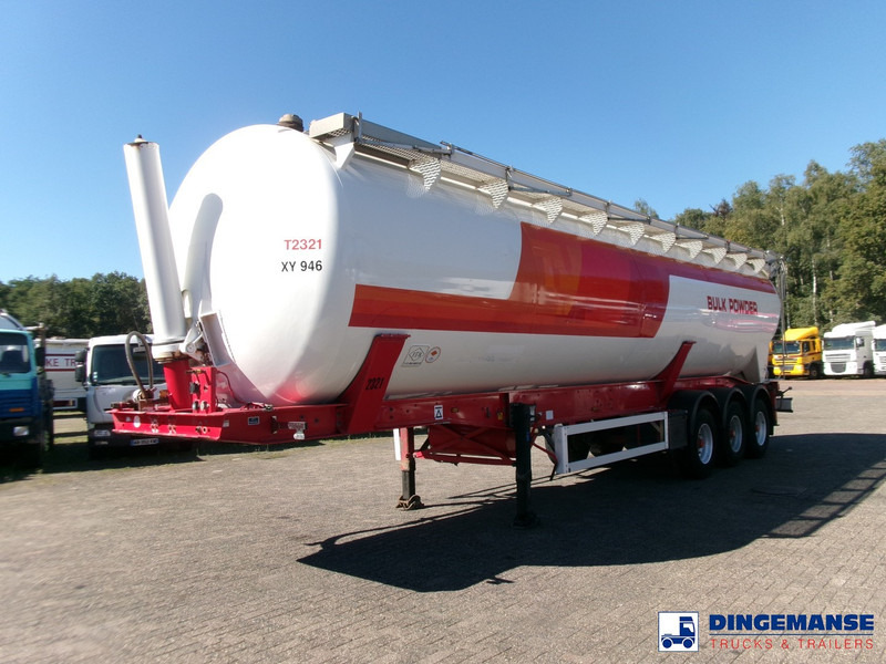 Feldbinder Powder tank alu (tipping) 60 m3 - Cisternový návěs: obrázek 1 Feldbinder Powder tank alu (tipping) 60 m3 - Cisternový návěs: obrázek 1