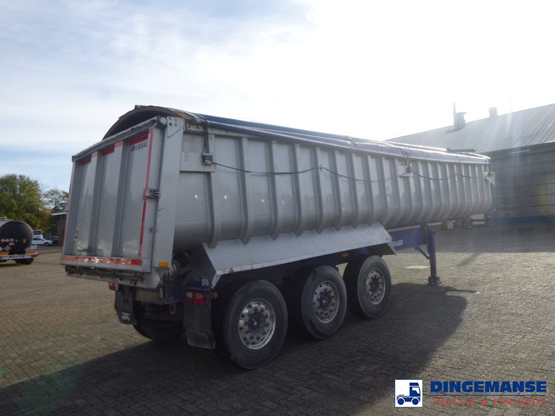 Fruehauf Tipper trailer alu 35 m3 + tarpaulin - Dodávka sklápěč: obrázek 4 Fruehauf Tipper trailer alu 35 m3 + tarpaulin - Dodávka sklápěč: obrázek 4