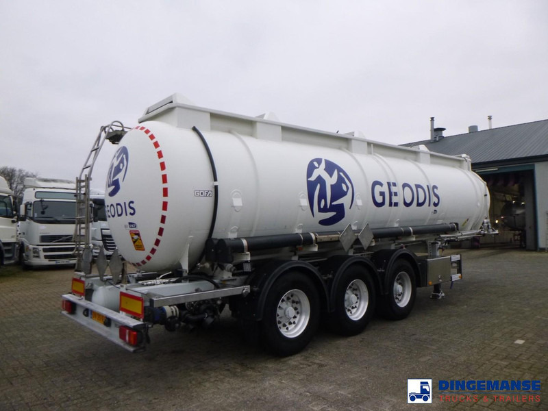 Gofa Chemical ACID tank inox L4BH 27 m3 / 1 comp + pump - Cisternový návěs: obrázek 3 Gofa Chemical ACID tank inox L4BH 27 m3 / 1 comp + pump - Cisternový návěs: obrázek 3