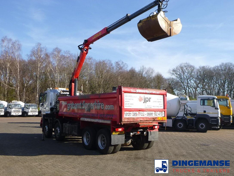 Hino FY1EUKA 8x4 tipper RHD + Palfinger E120L + grapple - Auto s hydraulickou rukou: obrázek 4 Hino FY1EUKA 8x4 tipper RHD + Palfinger E120L + grapple - Auto s hydraulickou rukou: obrázek 4