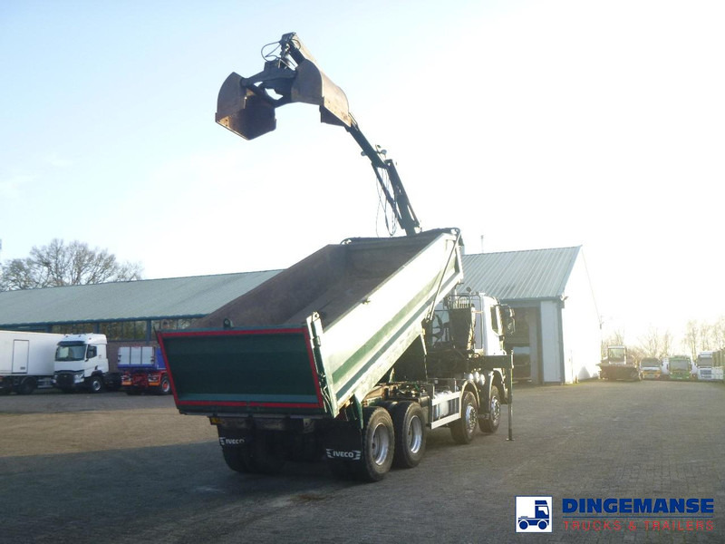 Iveco AD340T36 8x4 RHD tipper + HMF 1244 Z1 - Auto s hydraulickou rukou: obrázek 3 Iveco AD340T36 8x4 RHD tipper + HMF 1244 Z1 - Auto s hydraulickou rukou: obrázek 3